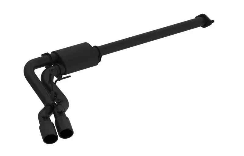 MBRP S5260BLK 3in Cat Back Single Side Pre-Axle Dual Exit Black Coated fits 2015-2020 Ford F-150 2.7L, 3.5L, 5.0L