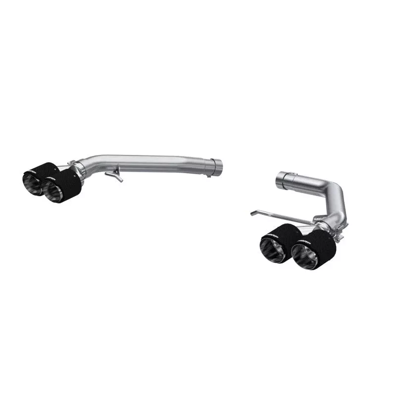 MBRP S56033CF Dual Rear Exit Axle Back w/ Quad Carbon Fiber Tips fits 2014-2017 Audi SQ5 Premium Plus 3.0T