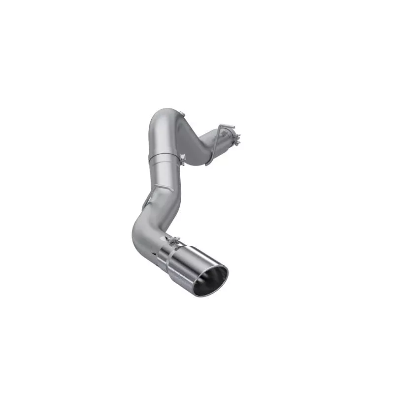 MBRP S60610AL Armor Lite AL Steel Single Side Exit 5in DPF Back Exhaust fits 2020-2023 Chevrolet Silverado 2500 HD, Silverado 3500 HD 6.6L / 2020-2023 GMC Sierra 2500 HD, Sierra 3500 HD 6.6L