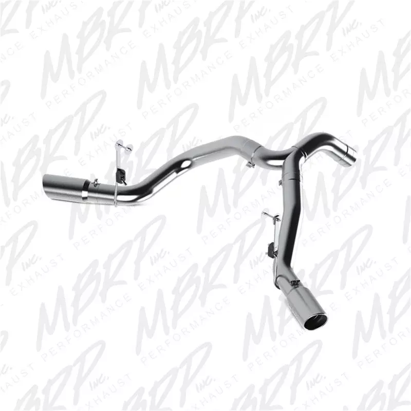 MBRP S6168AL 4in Filter Back Cool Duals AL (Leaf Spring) fits 2013-2025 Ram 2500 / 3500 6.7L