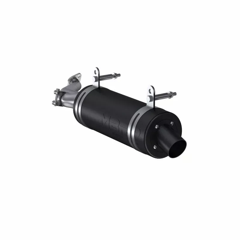 MBRP Slip-On Exhaust System w/Performance Muffler fits 2005-2013 Kawasaki KVF650 Brute Force 4×4, KVF650 Brute Force 4x4i, KVF750 Brute Force 4x4i, KVF750 Brute Force 4x4i EPS