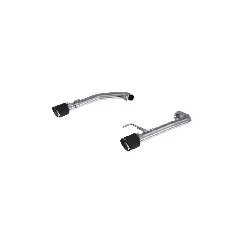 MBRP T304 2.5in Axle Back w/ Dual CF SS Tips – T304 (Race Version) fits 2015-2025 Ford Mustang 2.3L EcoBoost