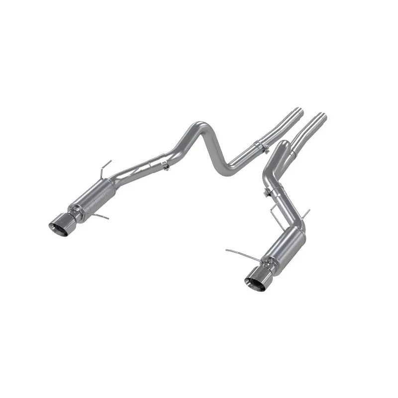 MBRP T304 3in Cat Back Dual Split Rear Race Version 4.5in Tips fits 2011-2012 Ford Mustang Shelby GT500