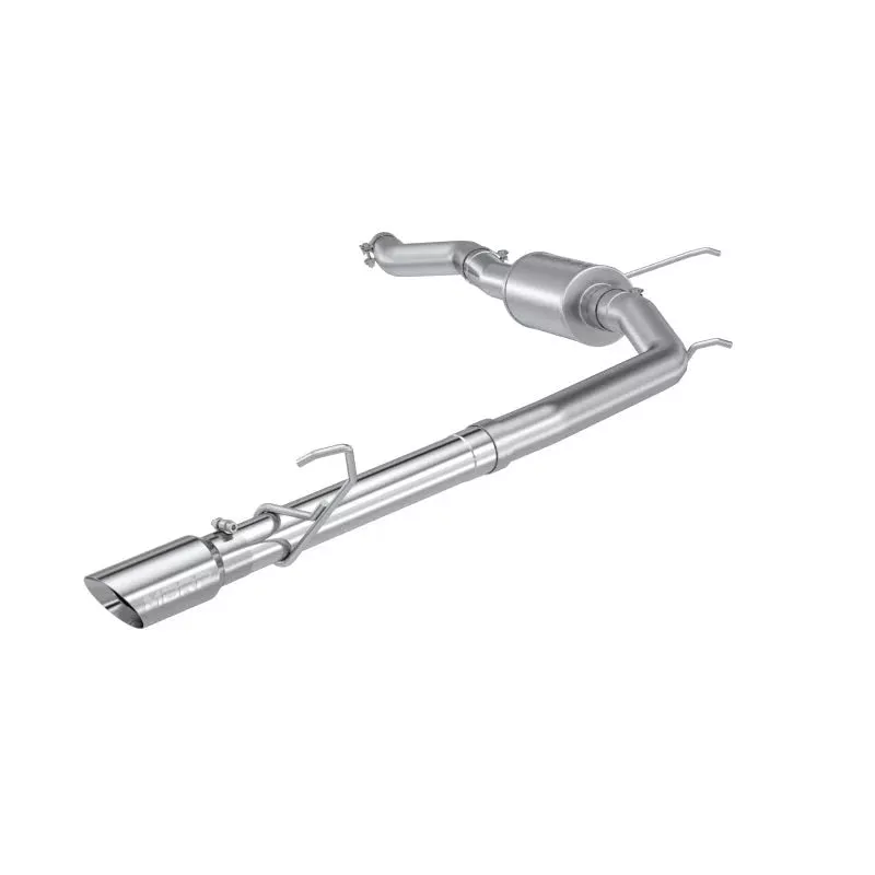 MBRP T304 4in OD Tip Single Side Exit 3in Cat Back Exhaust fits 2022-2026 Ford Maverick