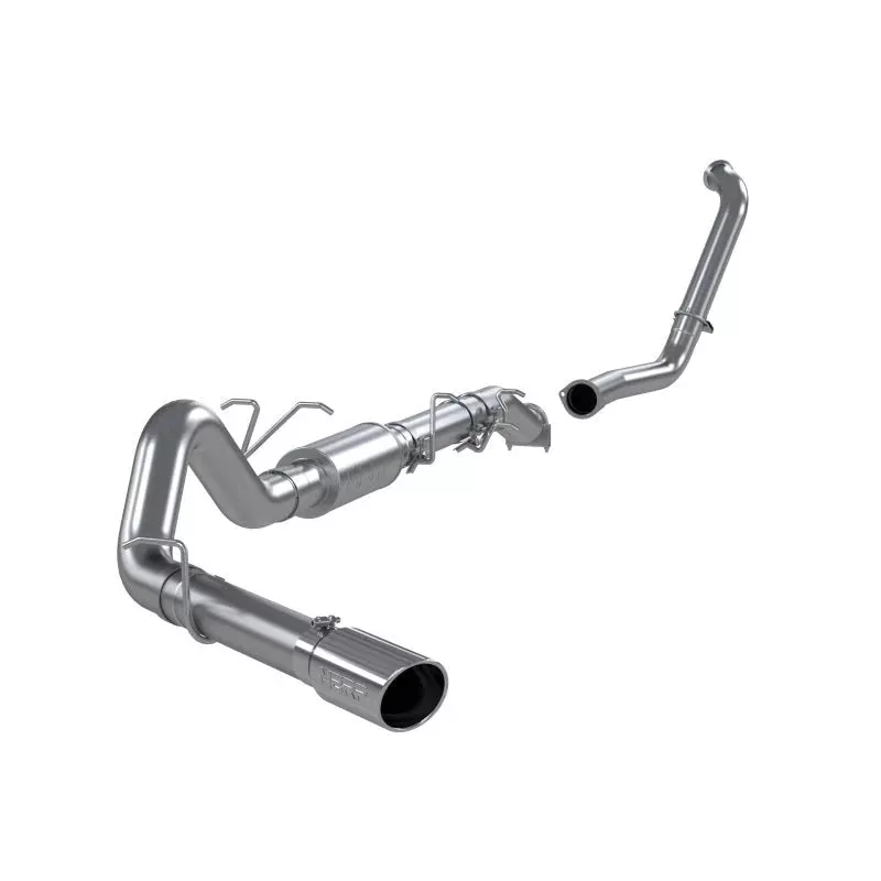 MBRP Turbo Back Single Side (Stock Cat) fits 2003-2007 Ford F-250 Super Duty, F-350 Super Duty 6.0L EC/CC