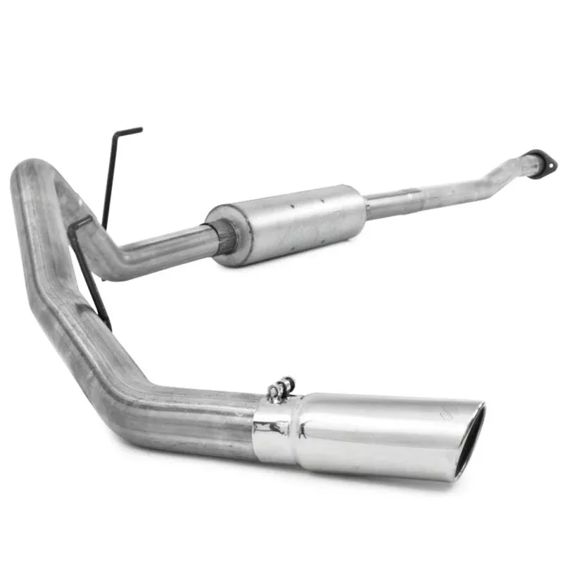MBRP Universal 3in Aluminized Cat Back Single Side fits 2011-2014 Ford F-150 V6 EcoBoost