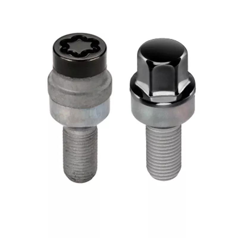 McGard 5 Lug Hex Install Kit w/Locks (Radius Seat Bolt) M14X1.5 / 17mm Hex / 28.1mm Shank Length - Chrome