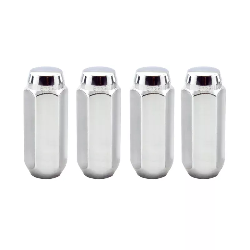 McGard Hex Lug Nut (Cone Seat / Duplex) M14X2.0 / 13/16 Hex / 2.25in. Length (4-Pack) – Chrome fits 1999-2015 Aston Martin / Ford / Lincoln V8
