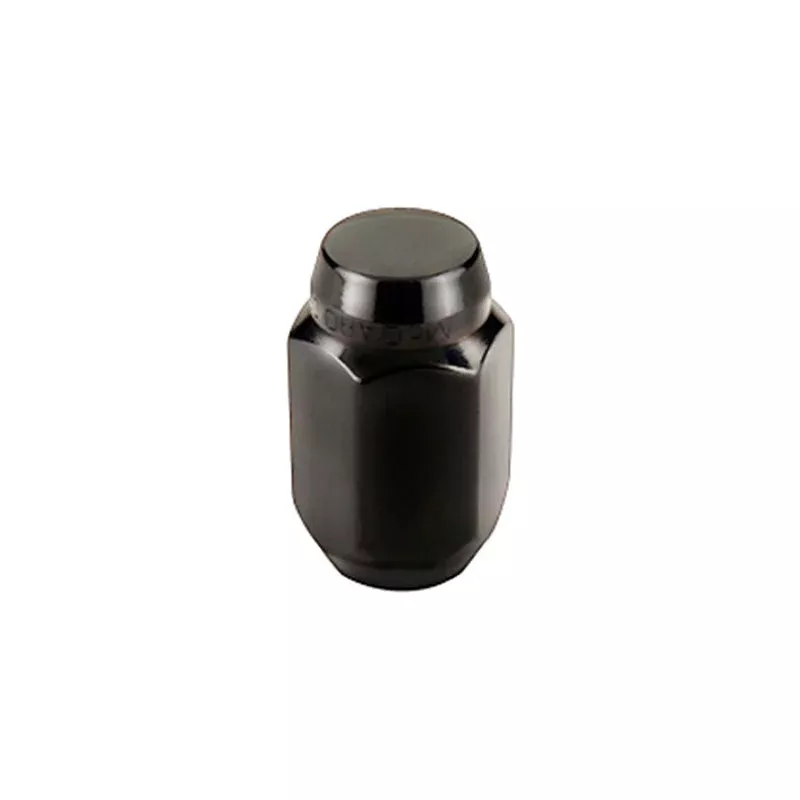 McGard Hex Lug Nut (Cone Seat) M12X1.5 / 13/16 Hex / 1.5in. Length (4-pack) – Black fits 1980-2024 Acura / Alfa Romeo / Buick