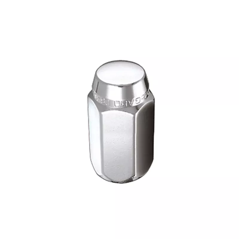 McGard Hex Lug Nut (Cone Seat) M14X1.5 / 13/16 Hex / 1.945in. Length (4-Pack) – Chrome fits 2003-2023 Ford / Lincoln / Tesla
