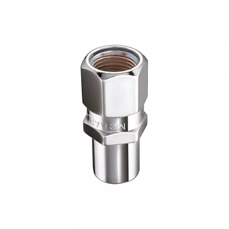 McGard Hex Lug Nut (Drag Racing Reg. Shank) 1/2-20 / 13/16 Hex / 1.86in. L (Box of 100) - Chrome 69105