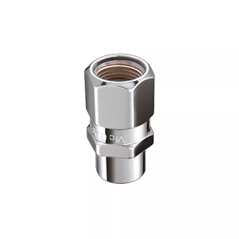 McGard Hex Lug Nut (Drag Racing Short Shank) 1/2-20 / 13/16 Hex / 1.6in. L (Box of 100) – Chrome 69127