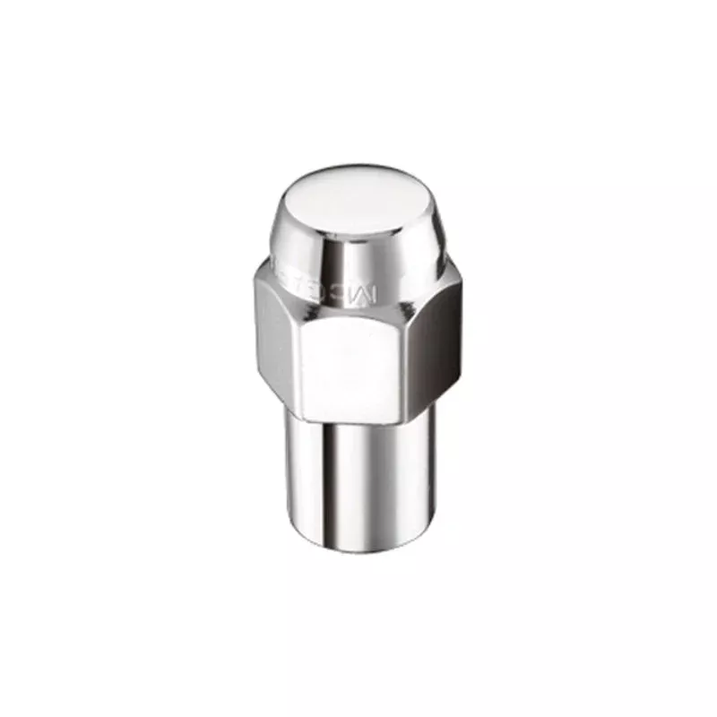 McGard Hex Lug Nut (Reg. Shank - .746in.) 1/2-20 / 13/16 Hex / 1.65in. Length (Box of 100) - Chrome 69100