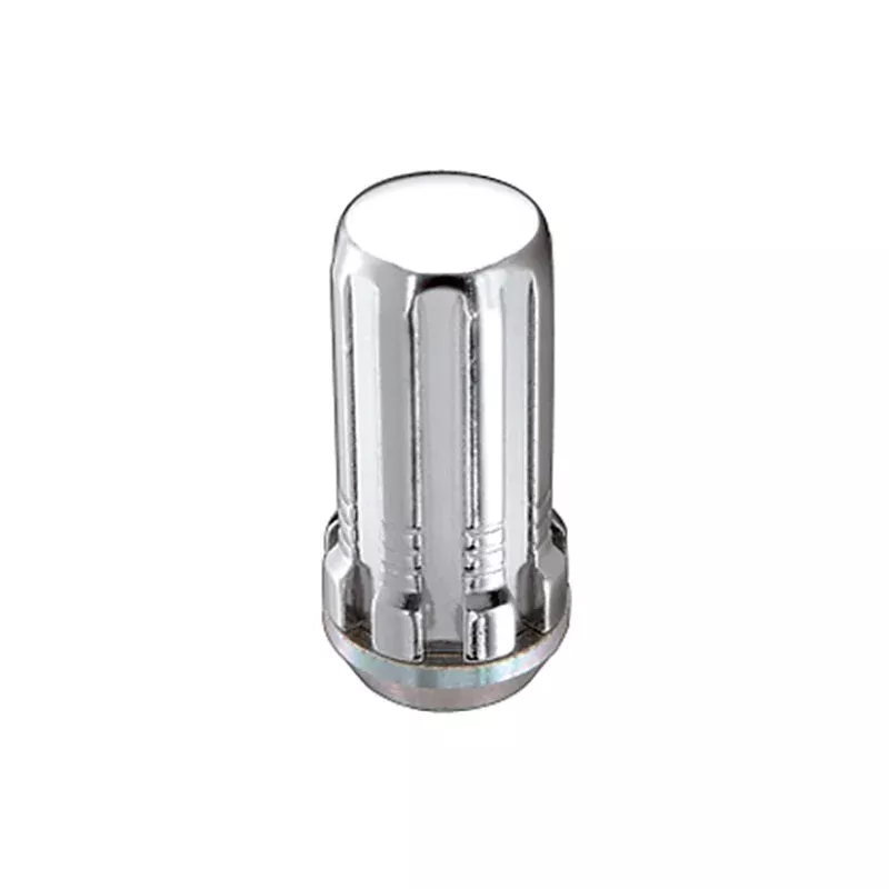McGard SplineDrive Lug Nut (Cone Seat) M14x1.5 / 1.648in. Length (4-Pack) – Chrome (Req. Tool) fits 2005-2024 Acura / Buick / Cadillac and more