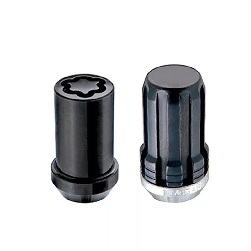 McGard SplineDrive Tuner 23-PC Install Kit w/Locks & Tool (Cone) M14x1.5 / 22mm Hex - Black fits 2018-2024 Jeep Gladiator, Wrangler