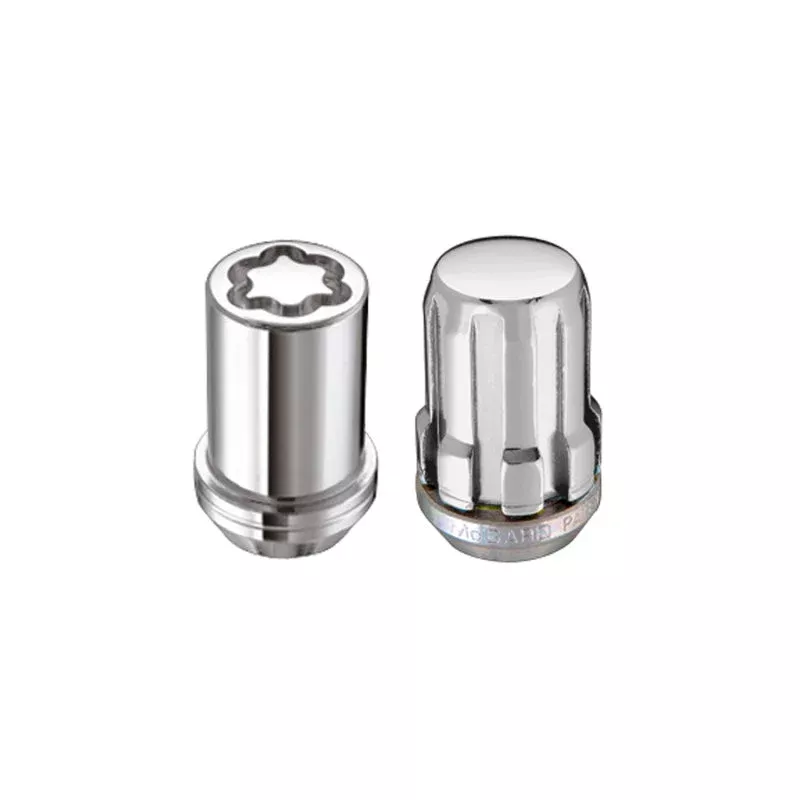 McGard SplineDrive Tuner 4 Lug Install Kit w/Locks & Tool (Cone) M12x1.25 / 13/16 Hex - Gold fits 1968-2023 Geo / Honda / INFINITI