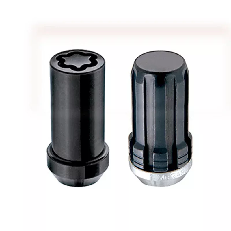 McGard SplineDrive Tuner 6 Lug Install Kit with Locks & Tool (Cone) M14X1.5 / 22mm Hex – Blk fits 1988-2024 Buick / Cadillac / Chevrolet