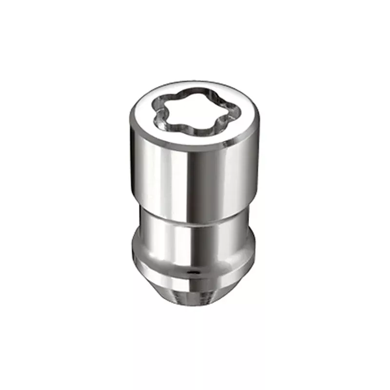 McGard Wheel Lock Nut Set – 4pk. (Cone Seat) 7/16-20 / 3/4 Hex / 1.46in. Length – Chrome fits 1952-1996 Buick / Cadillac / Chevrolet