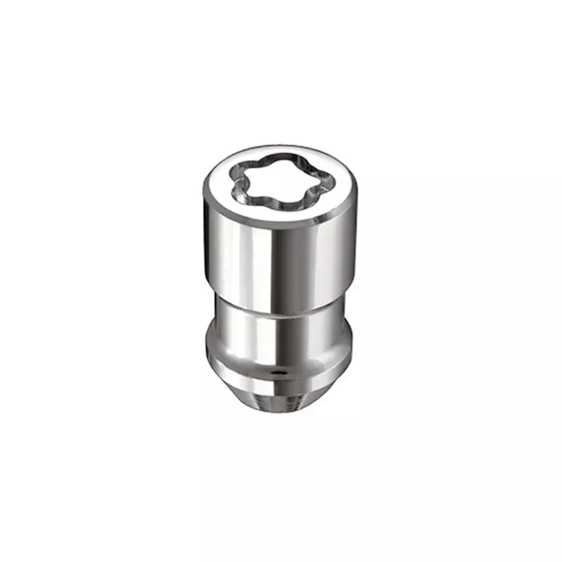 McGard Wheel Lock Nut Set – 4pk. (Cone Seat) M12X1.5 / 19mm & 21mm Dual Hex / 1.46in. L – Chrome fits 1980-2024 Alfa Romeo / Buick / Cadillac