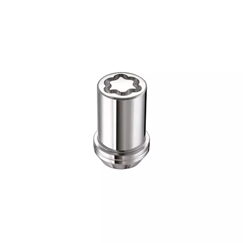 McGard Wheel Lock Nut Set – 4pk. (Tuner / Cone Seat) M12X1.5 / 13/16 Hex / 1.24in. Length – Chrome fits 1980-2024 Acura / Alfa Romeo / Buick