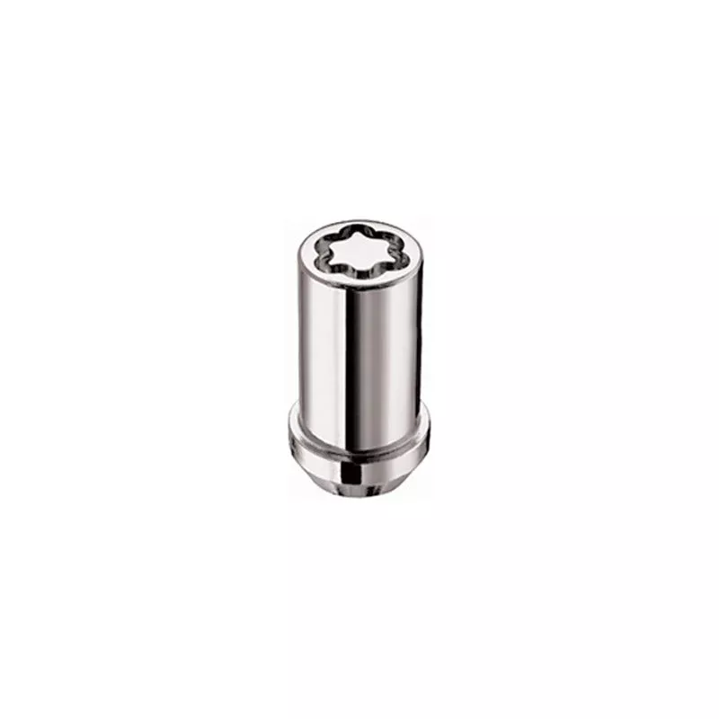 McGard Wheel Lock Nut Set – 5pk. (Cone Seat Tuner) M14X1.5 / 22mm Hex / 1.648in OAL – Chrome fits 2018-2024 Buick Envision / Jeep Gladiator, Wrangler