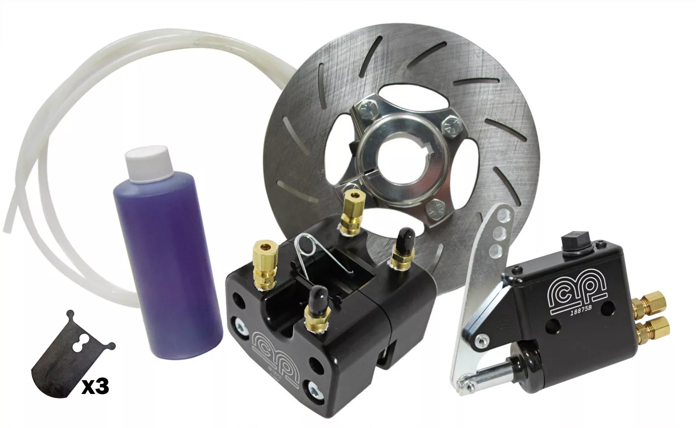 MCP Hydraulic Brake Kit (Shimmable) Black | 1" or 1-1/4" Bore