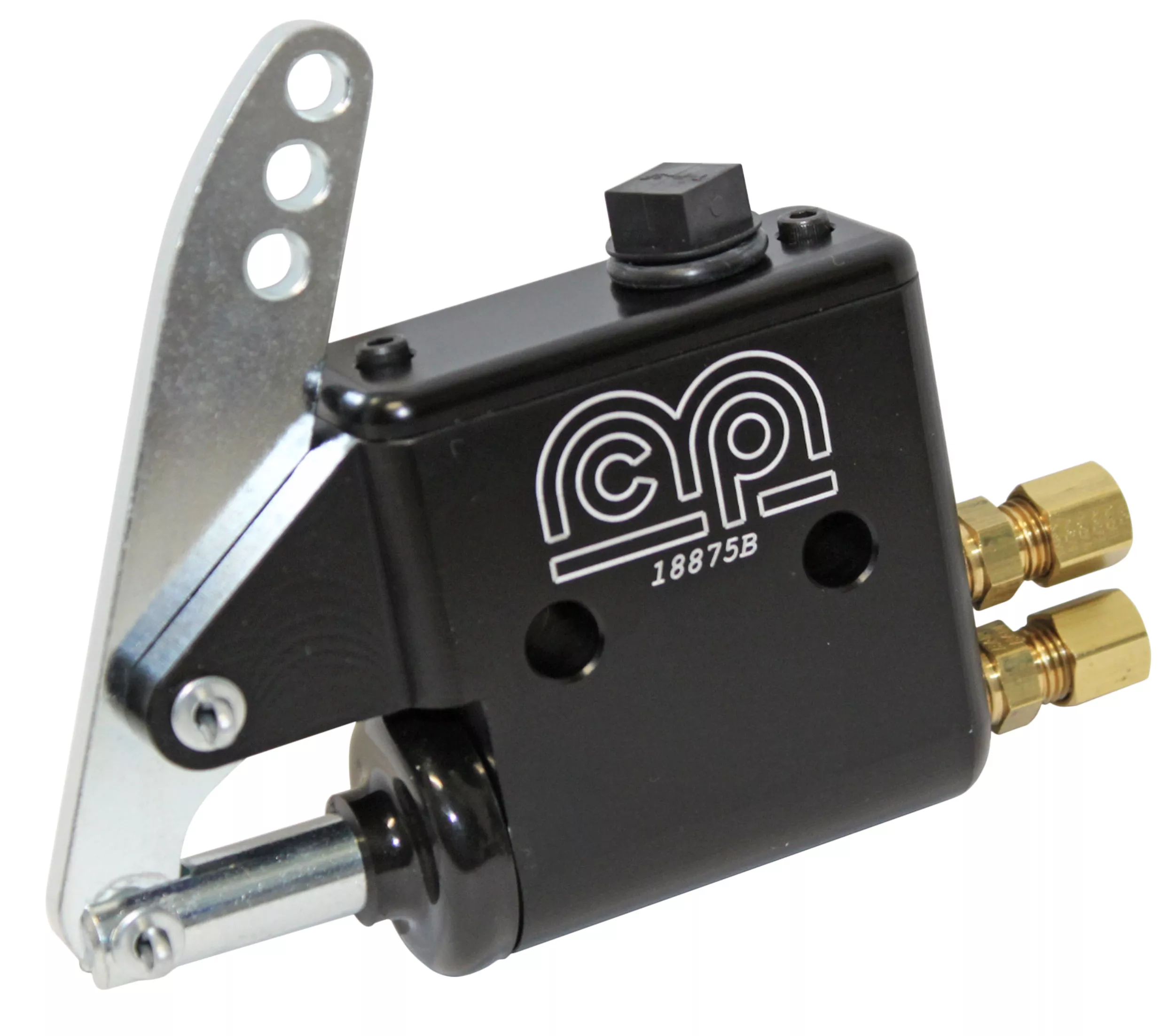 MCP Hydraulic Brake Master Cylinder Dual Line | 7/8" Piston | Black