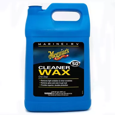Meguiar's M5001 Marine/RV One Step Cleaner Wax, 1 gallon