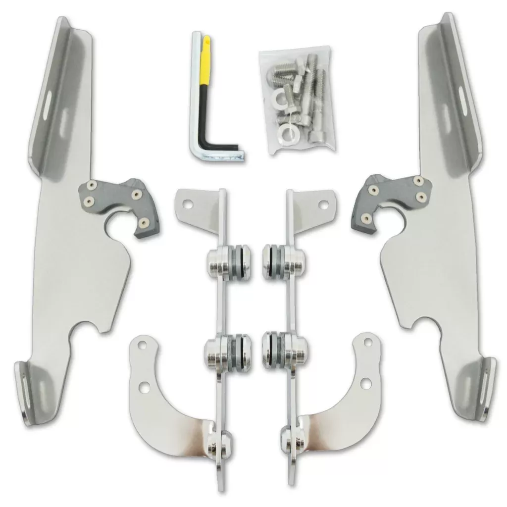 Memphis Batwing Fairing Mount Kit for 2012-16 Harley Dyna Switchback FLD – MEK1983