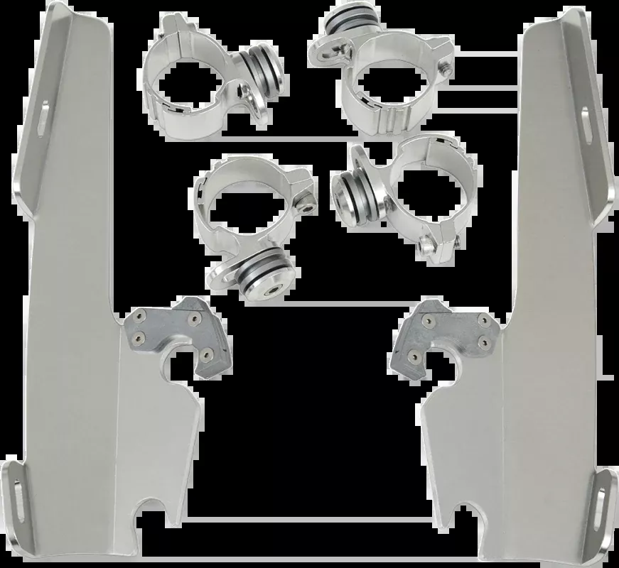Memphis MEM8967 Narrow Batwing Fairing Mount Kit for 1999-18 Harley XL Models