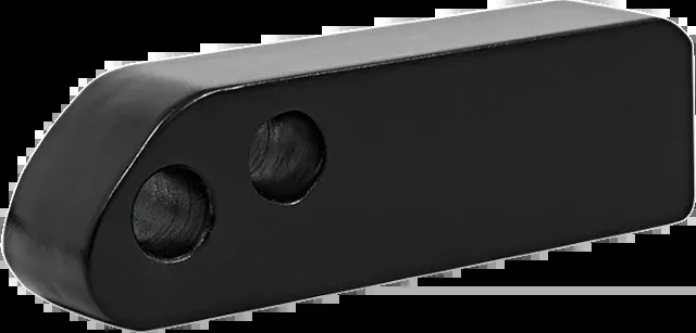 Memphis Shades Black Headlight Extension Block 06-17 Harley Dyna FXDB FXDL FXDF