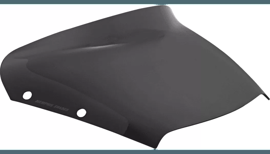 Memphis Shades Dark Black Smoke Spoiler Windshields for '24-Up Harley Davidson FLHX Street Glide Models (Select Height)