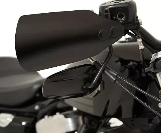 Memphis Shades Hand Guards for '16-21 Harley Davidson 1200X Sportster Forty-Eight - Black