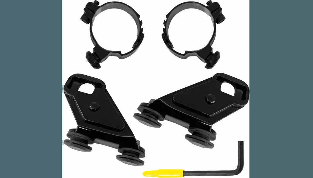 Memphis Shades Lowers Mount/Hardware for 21-Up Honda CMX1100 - Black