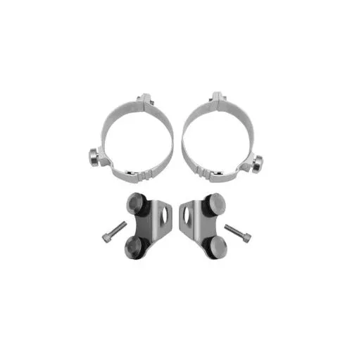 Memphis Shades MEK1934 Fork Deflector Mount Kit – Polished