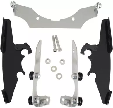 Memphis Shades MEM8991 Black Trigger-Lock Mounting Kit fits Honda VT750/1100