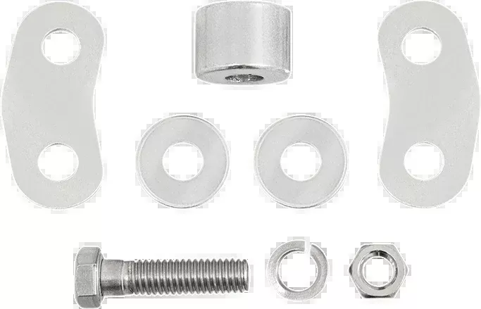 Memphis Shades Short Polished Motorcycle 1-1/4" Headlight Extension Block Harley