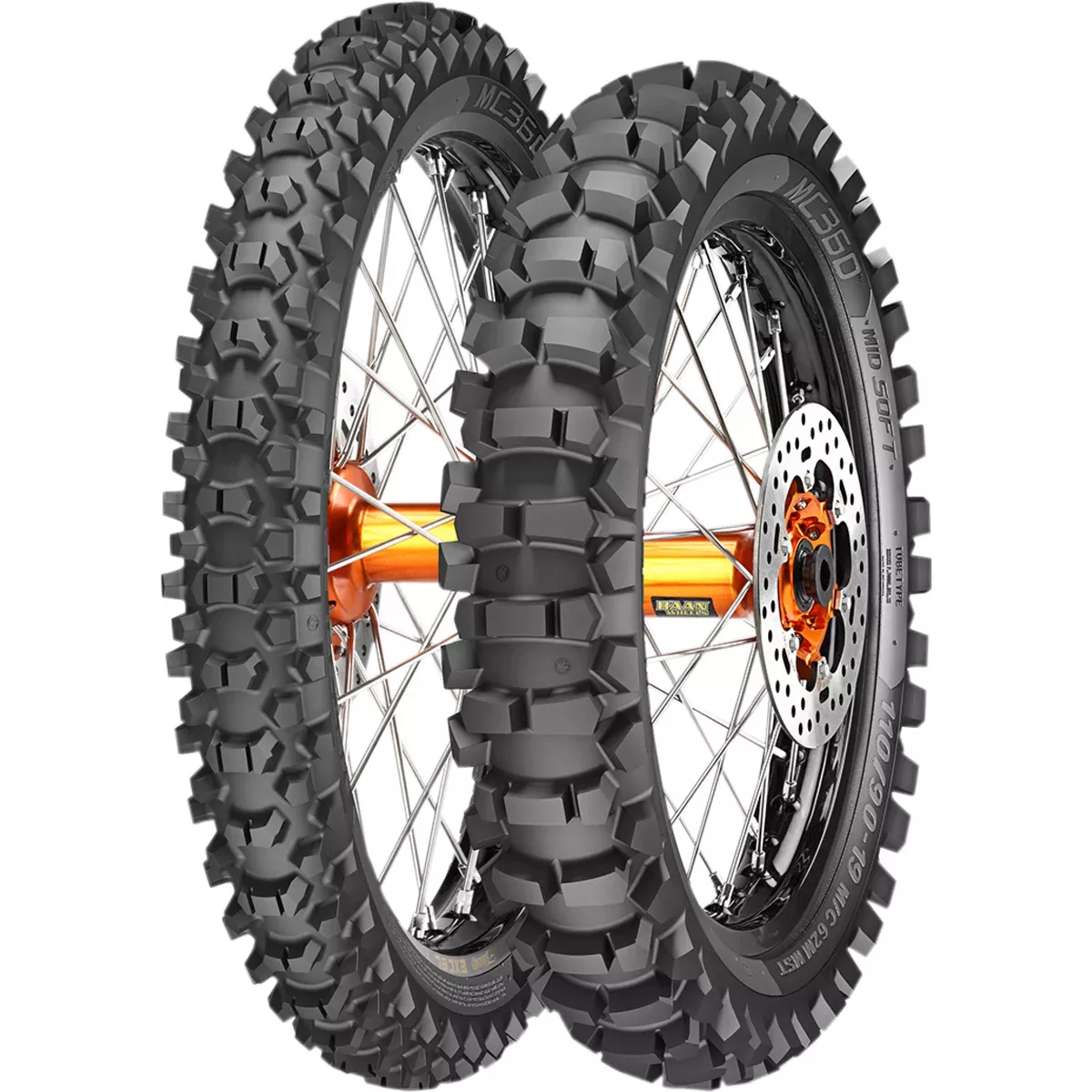 METZELER 0317-0426 2763000 MC360™ Mid-Soft Tire Tire – MC360™ Mid-Soft – Rear – 100/100-18 – 59M