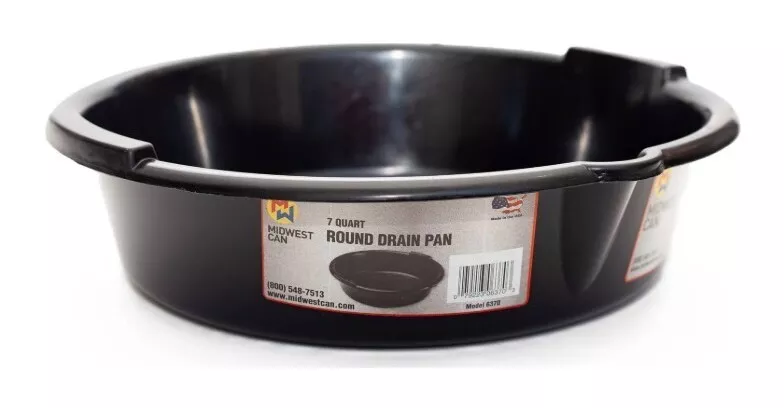 Midwest Can Co.7 Quart Round Drain Pan