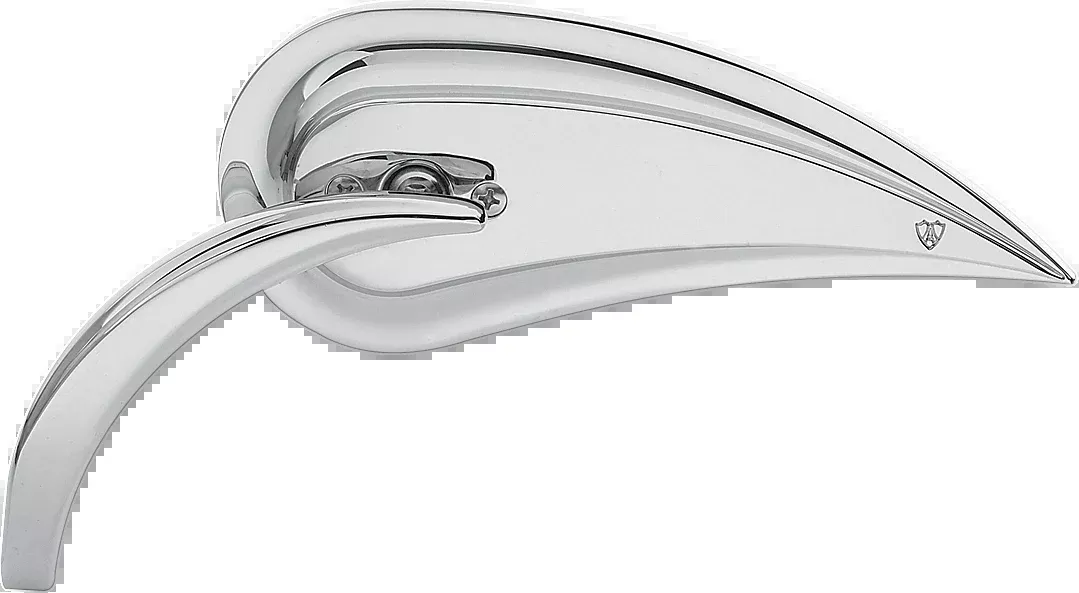 Mirror - Rad III - Side View - Teardrop - Chrome - Left