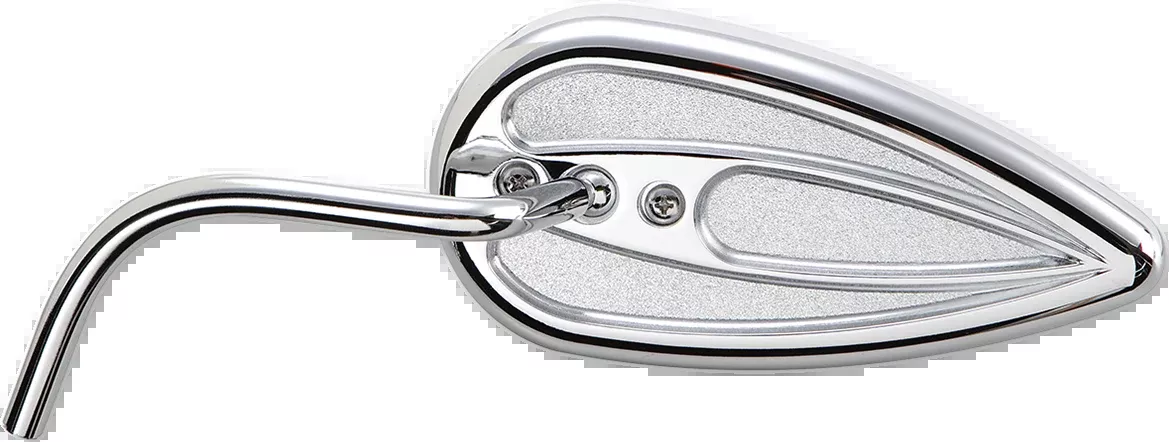 Mirror - Side View - Teardrop - Chrome - Left