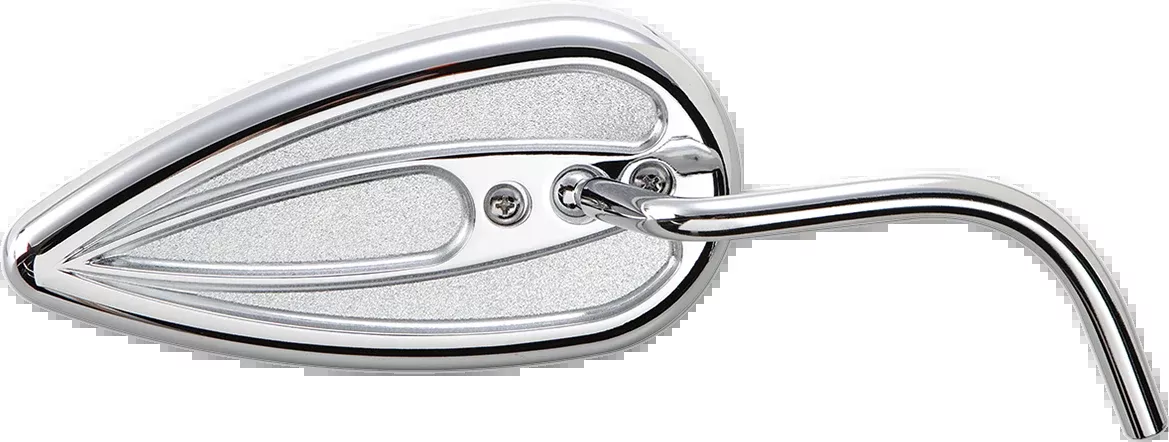 Mirror - Side View - Teardrop - Chrome - Right