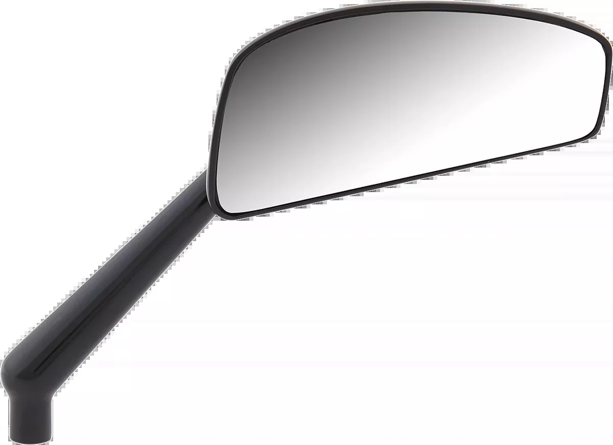 Mirror - Tearchop - Side View - Teardrop - Black - Right