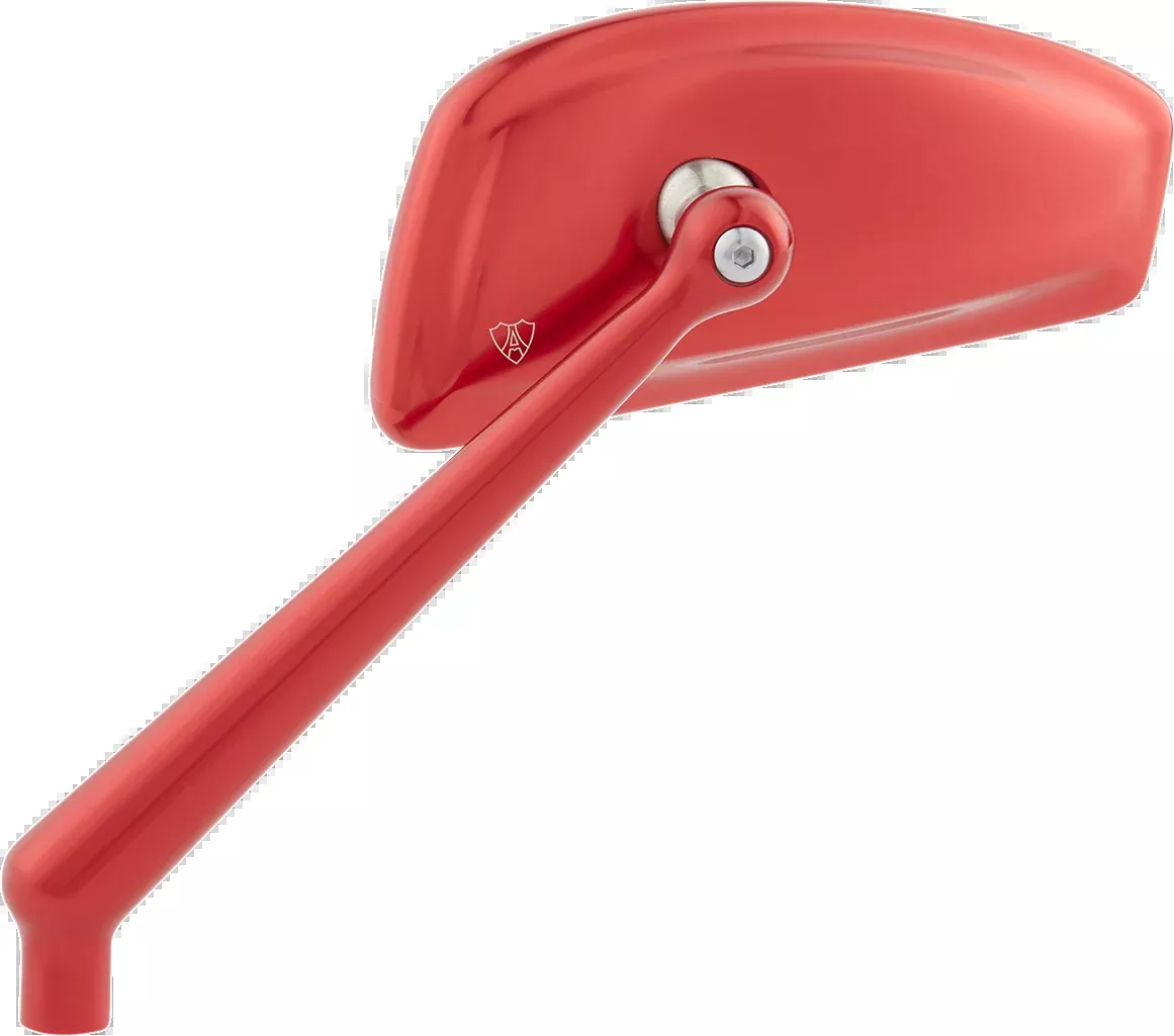 Mirror - Tearchop - Side View - Teardrop - Red - Left