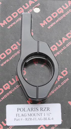 Modquad Horizontal Bar Flag Mount Black 1.5" - RZR-FLAG-BLK-4