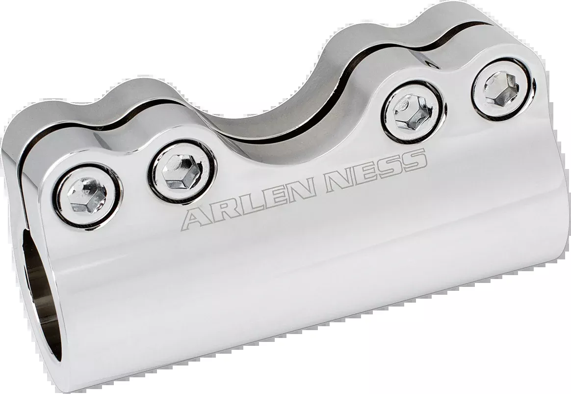 Modular Adjustable Handlebar Clamp - 1-1/4" - Chrome