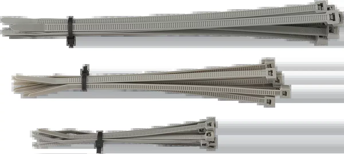 Moose Offroad Cable Ties – Grey – 30-Pack-303-4688