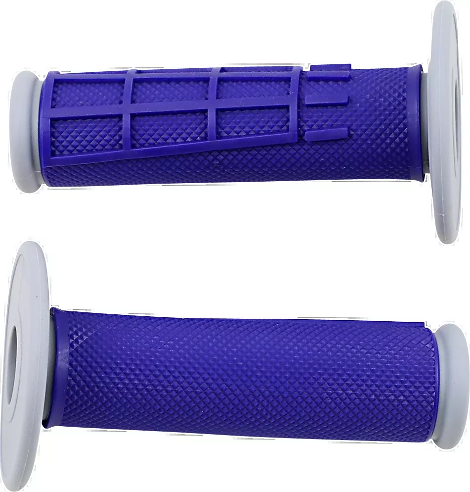 Moose Offroad Comp Diamond Half Waffle Grips – Blue-1MG2315-UEM