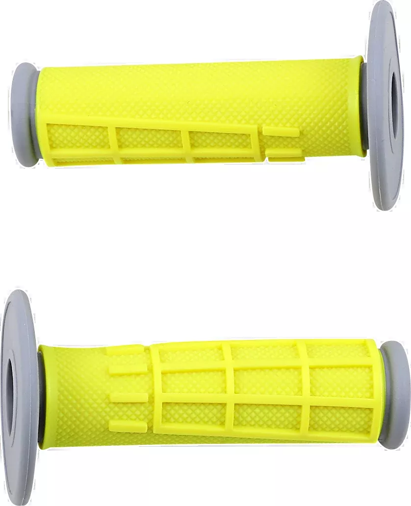 Moose Offroad Comp Diamond Half Waffle Grips – Yellow-1MG2315-YEM