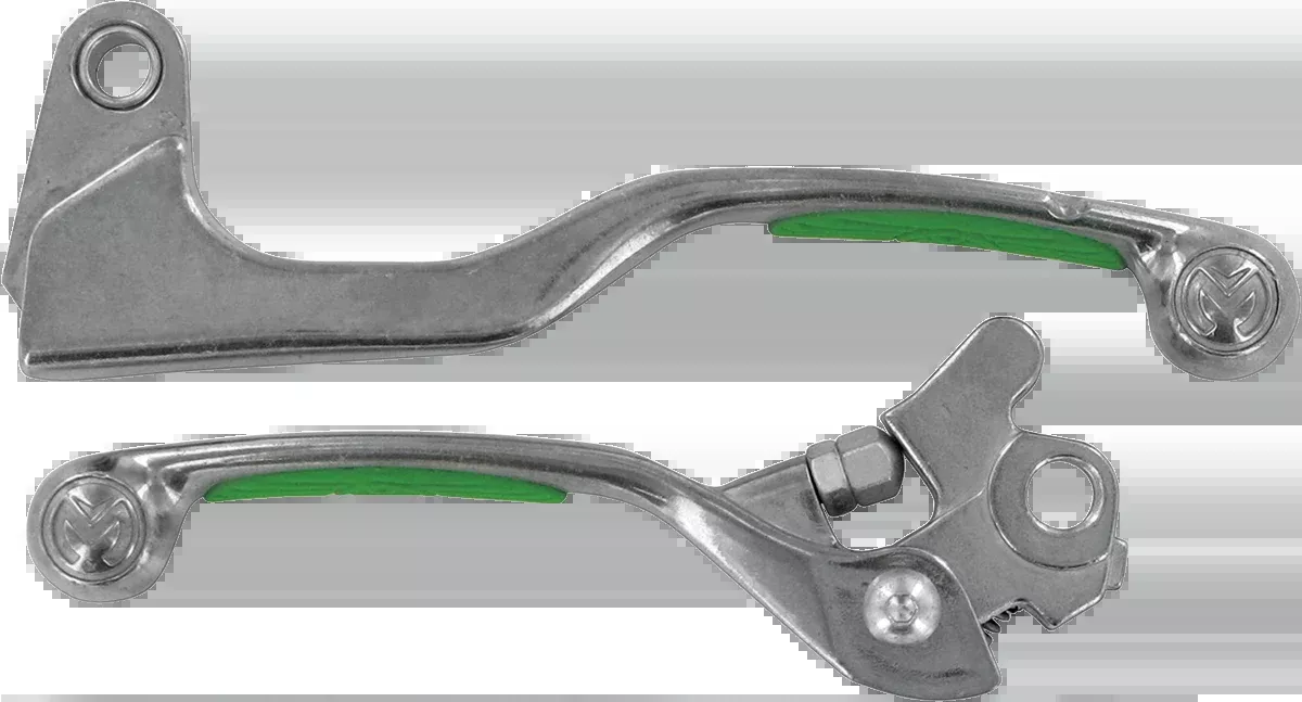 Moose Offroad Competition Lever Set - Green-1SGYG98